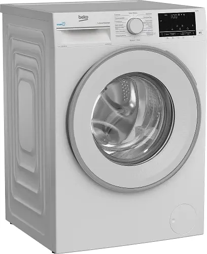 Пральна машина Beko B3WFU5723W, White, 7 кг, фронтальна, 15 програм, швидкість віджиму 1200 об/хв, пар, інвертор, клас енергоспоживання A+++, 84.5х60х49.6 см - фото 2