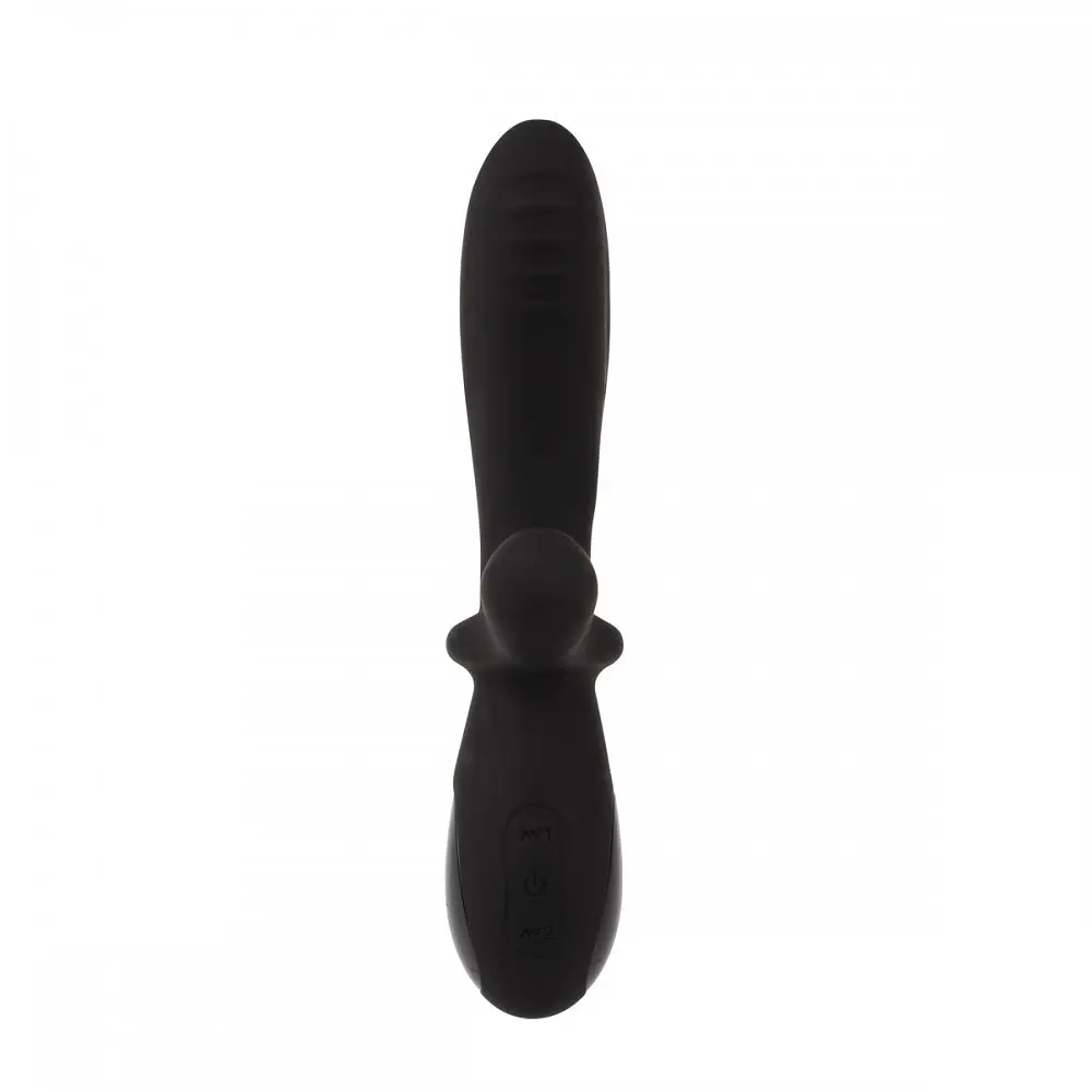 Вібратор-кролик Chisa Fierce Euphoria Eros Electro Sword з функцією електростимуляції, 19.3х3.5 см чорний - фото 5