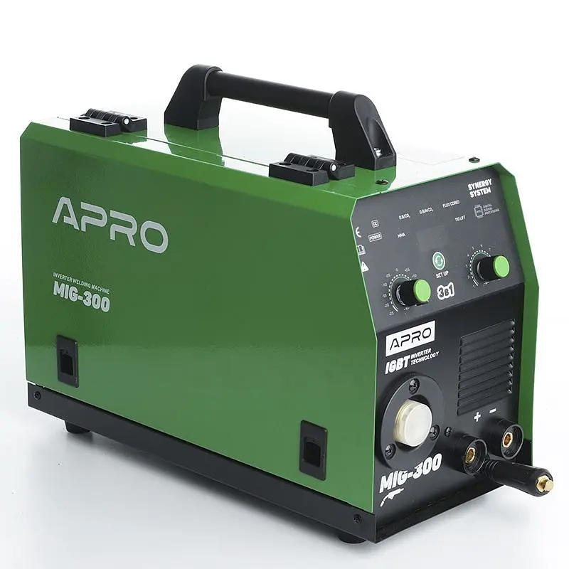 Полуавтомат инверторный сварочный Apro MIG-300 + набор кабелей 30412 - фото 2