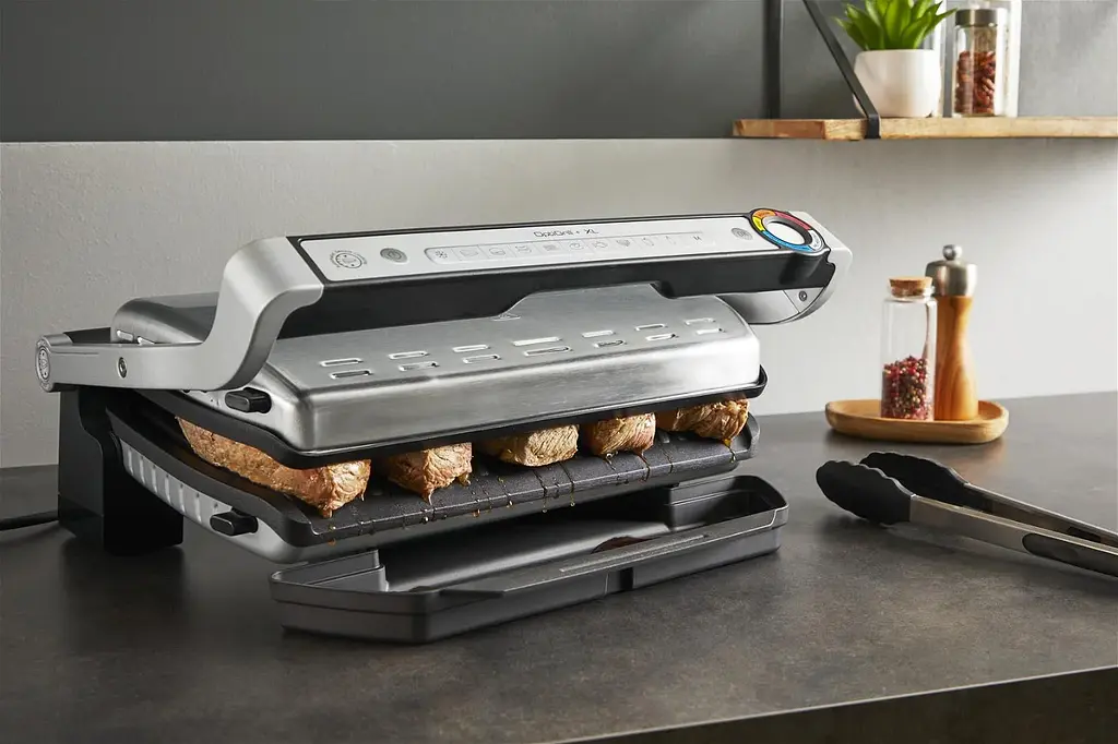 Гриль Tefal притискний OptiGrill+ XL 2000Вт з'ємні пластини алюміній метал (GC727D10) - фото 10