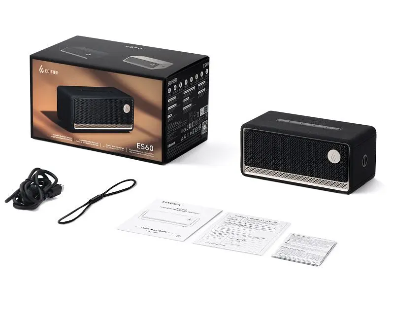 Портативна колонка Bluetooth 5.4 Edifier ES-60 34W Black - фото 6