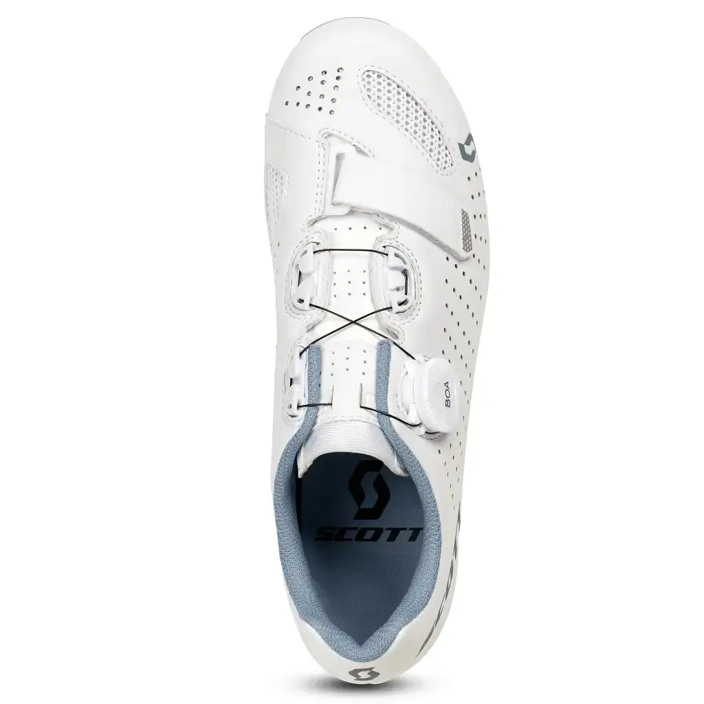 Велообувь Scott W Road Comp BOA 41 Matt White/Blue (1081-251824.7268.016) - фото 3