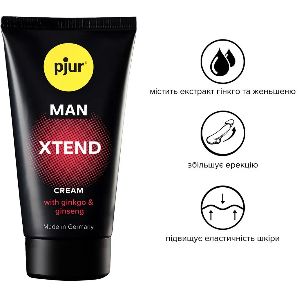 Крем для пеніса стимулювальний Pjur MAN Xtend Cream 50 ml - фото 2