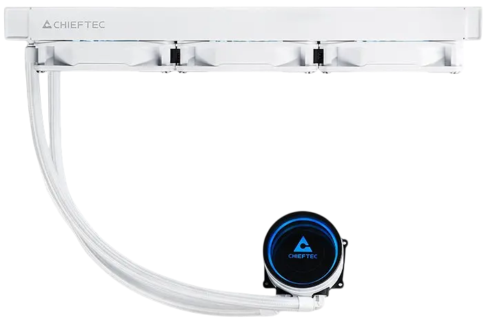 Водяне охолодження Chieftec Iceberg 360 ARGB White (CLC-360-RGB-W) - фото 3