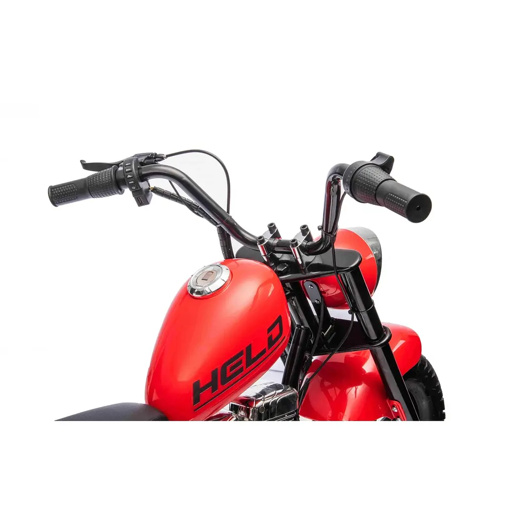 Дитячий електромотоцикл Ramiz Chopper Warrior 2х18, зелений (PA.XB-1058.ZIE) - фото 4