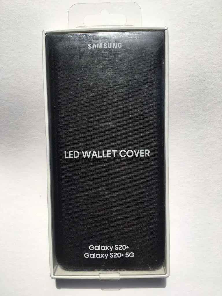 Оригінальний чохол-книжка LED Wallet View Cover EF-NG985PBEGRU для Samsung Galaxy S20 Plus (6.7") Чорний - фото 2