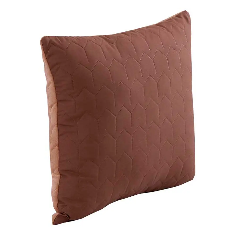 Подушка Руно Velour Cappuccino декоративная, 40х40 см, коричневый (311.55_Cappuccino) - фото 2