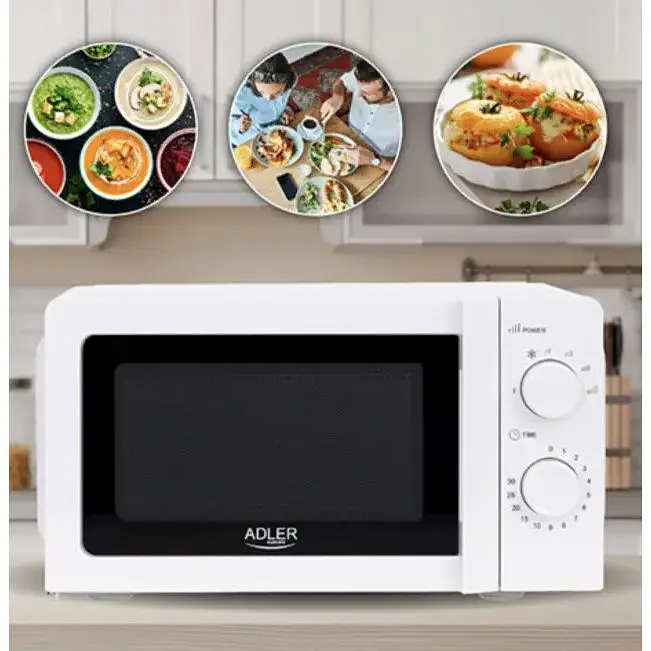Микроволновая печь Adler AD 6205 700 Вт 20 л - фото 8