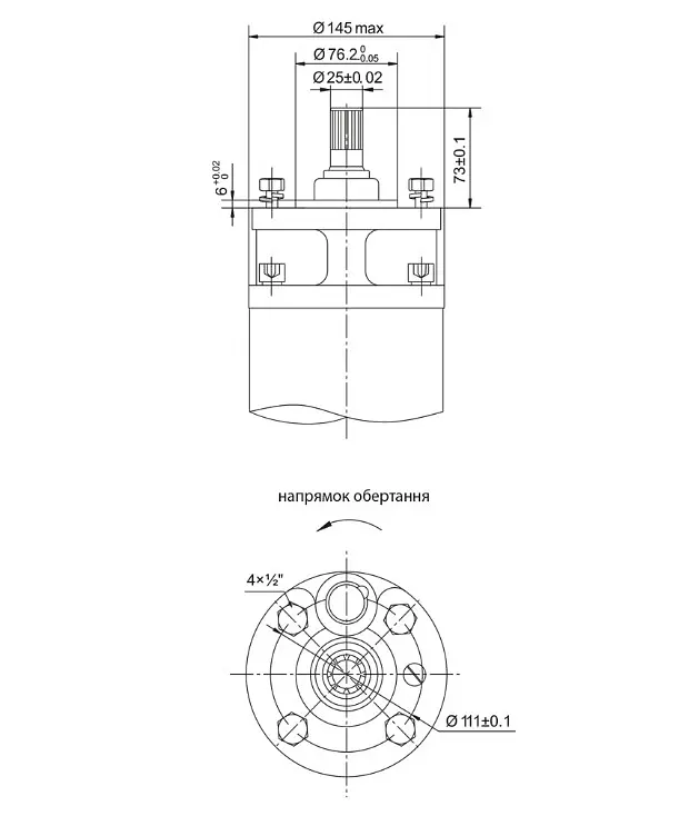 Насос центробежный скважинный DONGYIN 6SP60-16 380В 30кВт H 224(125)м Q 1300(1000)л/мин Ø145мм +пульт (из 3х частей) (7777733) - фото 3