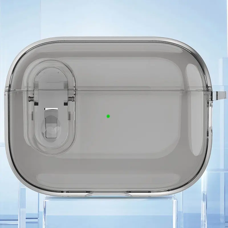 Футляр TPU Colorful для наушников Airpods 4 Black - фото 3