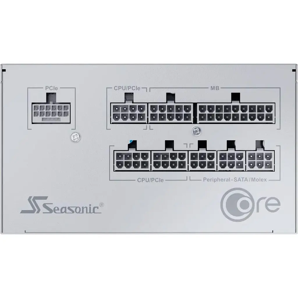 Блок питания Seasonic Core GX-850W ATX 3.1 80+ Gold White (CORE GX-850-ATX31 WHITE) - фото 6