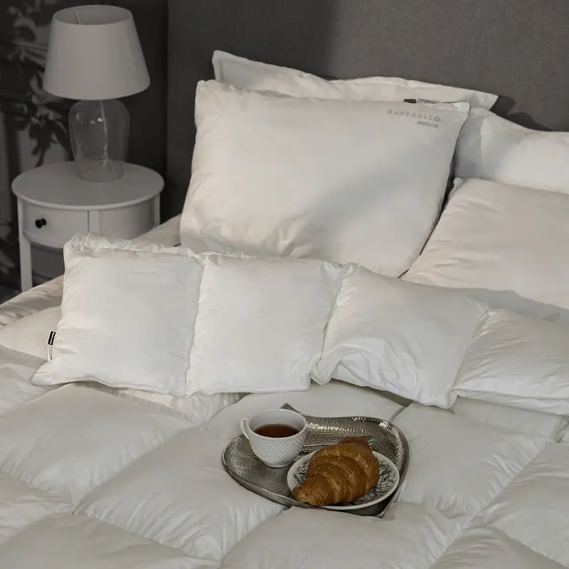 Ковдра пухова MirSon Luxury Exclusive 080, євростандарт, 220x200, біла (2200000013804) - фото 16