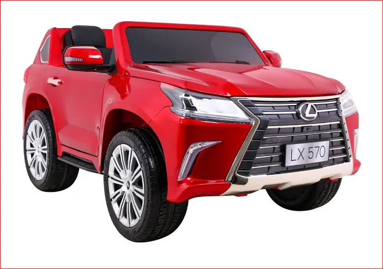 Електромобіль Ramiz Lexus LX570 пофарбований 2x12 на пульті управління, чорний (PA.DK-LX570.EXL.CZ) - фото 14