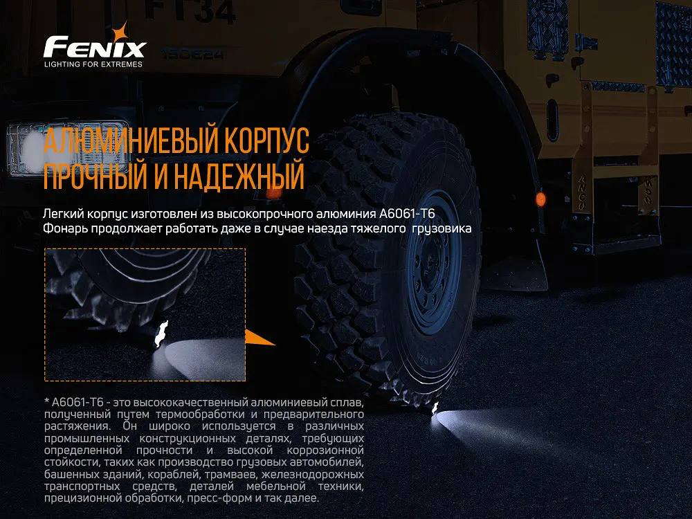Ручной тактический фонарик Fenix TK22UE 1600лм Type-C (Черный) - фото 6