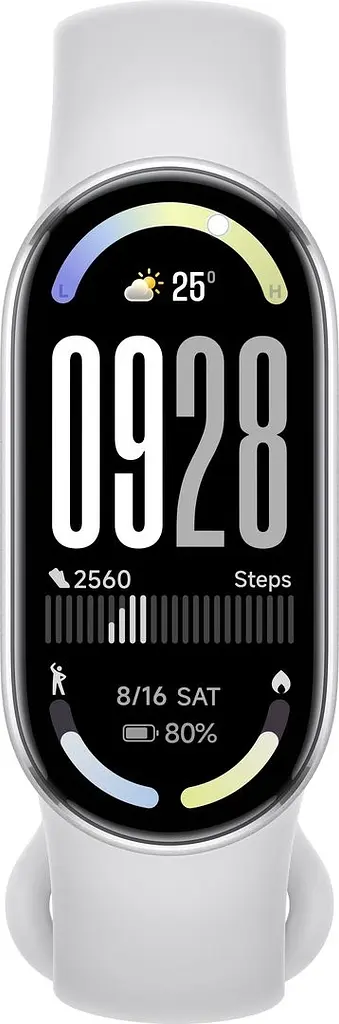 Фітнес-браслет Xiaomi Smart Band 10 glacier silver (BHR07PSGL) (Global Version) - фото 3