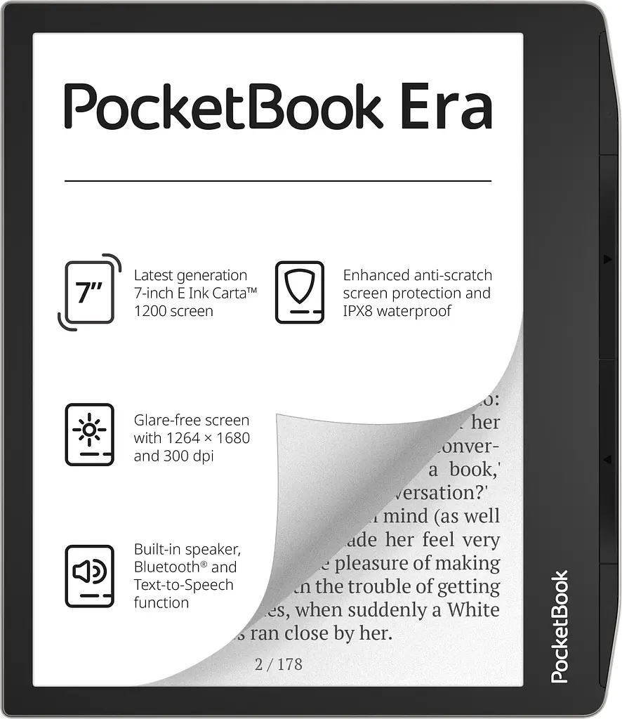 Електронна книга PocketBook 700 Stardust Silver (PB700-U-16-WW) - фото 2
