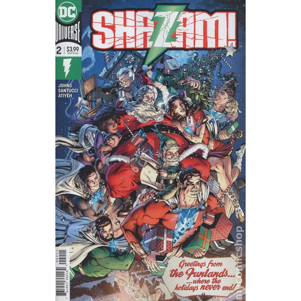 Shazam (2018 DC) #2A - Джеофф Джонс