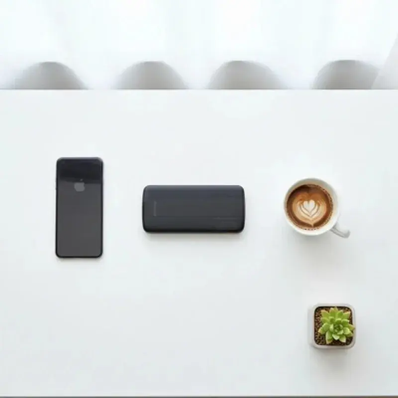 Батарея універсальна AWEI 10000mAh P20K, 12W, Black (6954284009744) - фото 7