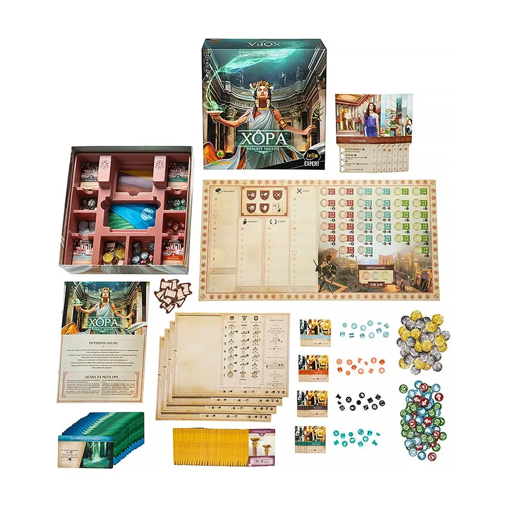 Настільна гра Kilogames Хора. Розквіт імперії (Khora. Rise of Empire) (укр.) (KG-2640) - фото 3