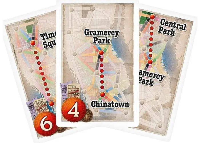 Настільна гра Days of Wonder Квиток на поїзд: Нью Йорк (Ticket to Ride: New York) (англ.) (DOW720060) - фото 6