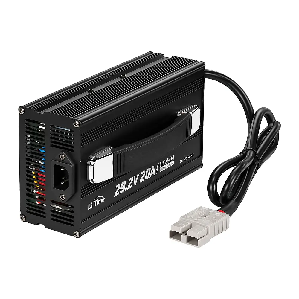 Зарядний пристрій для акумуляторних батарей LiFePO4 29.2V/20A LiTime L24V20A-BCHA-X (44-00539) - фото 3