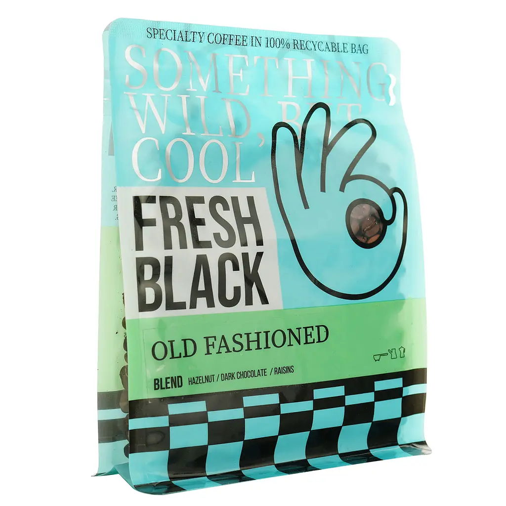 Кава в зернах Fresh Black Old Fashioned 200 г  - фото 3