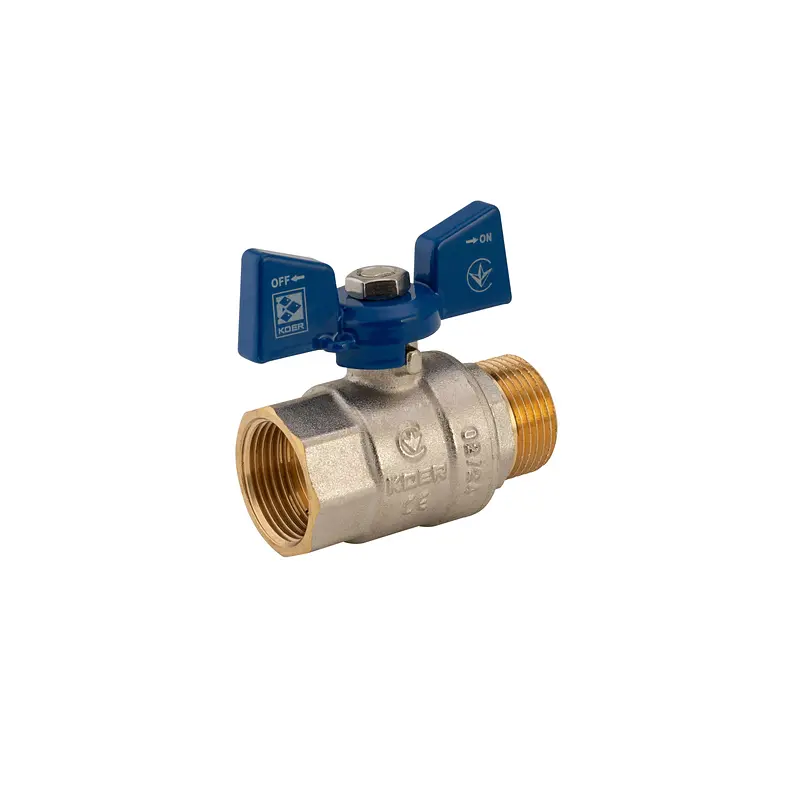 Кран кульовий Koer 3/4" ГШМ (KR.218.B) синій KR2723 - фото 4