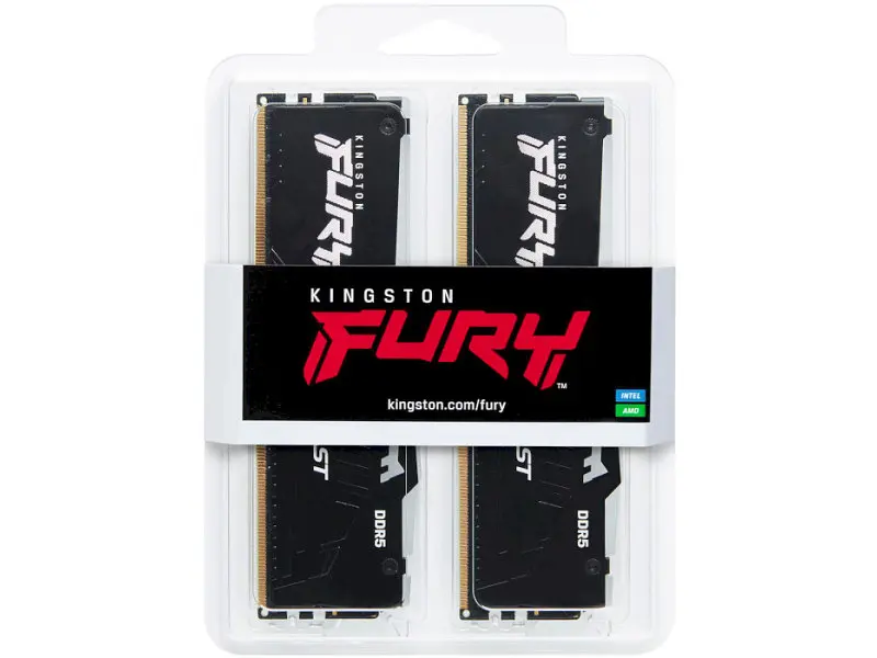 Пам'ять для настільних комп'ютерів Kingston FURY 64 GB (2x32GB) DDR5 6000 MHz Beast RGB EXPO (KF560C30BBEAK2-64) - фото 4