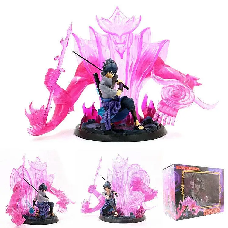 Диорама Фигурка Uchiha Sasuke Саске Утиха NARUTO Наруто Susanoo Combat Scene Ver 30 см NA 22.54 - фото 6