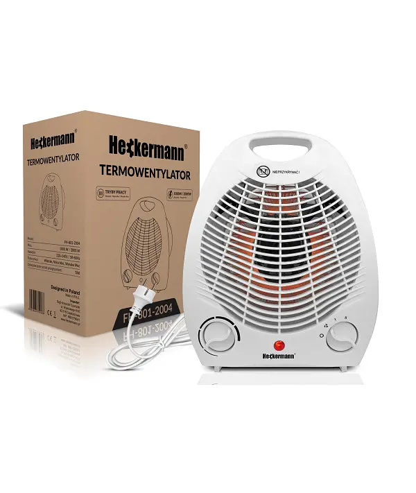 Тепловентилятор Heckermann 2в1 2000 Вт - фото 10