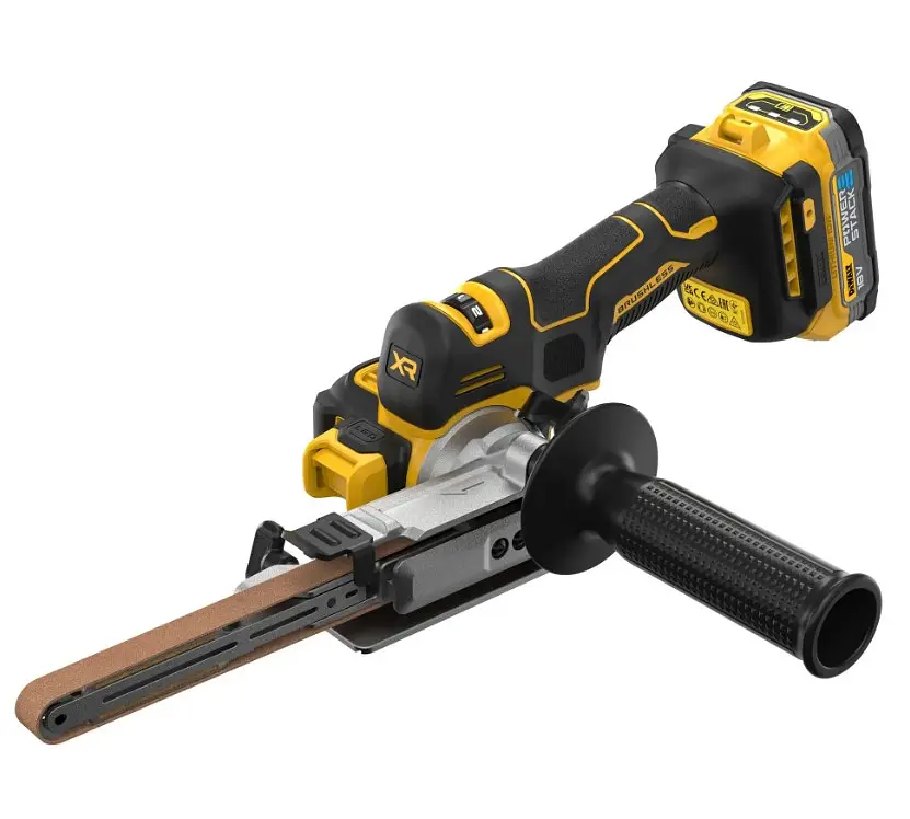 Напильник стрічковий акумуляторний DeWalt з АКБ та ЗП DCM200E2T - фото 5