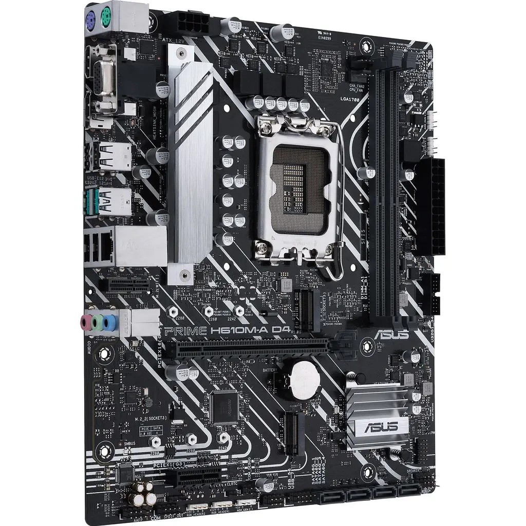 Материнская плата Asus Prime H610M-A D4-CSM [147093] - фото 3