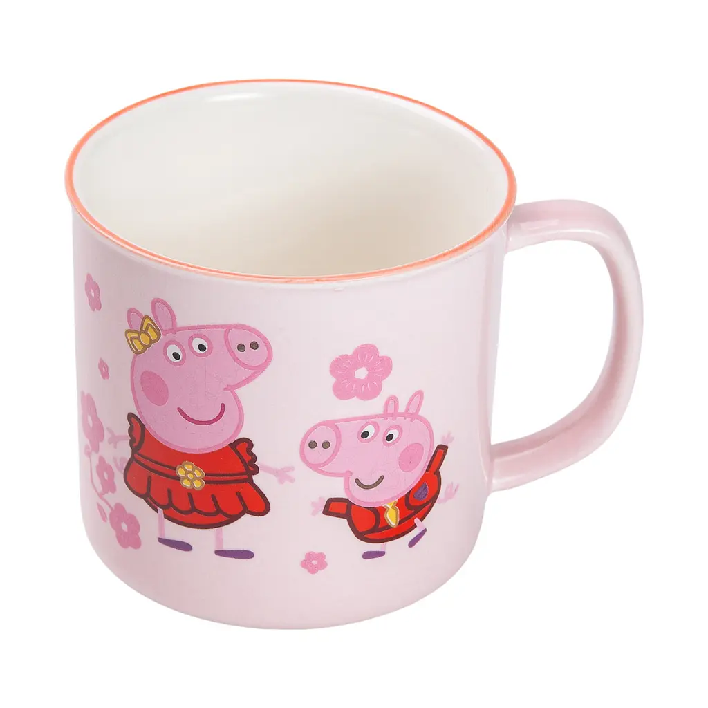 Чашка порцелянова Peppa Pig 400 мл, рожевий Yiwu HP-15-13 - фото 6