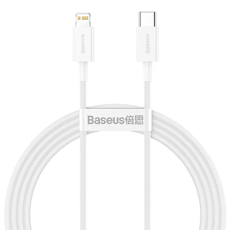 Кабель Baseus Superior Series Fast Charging Data Cable Type-C to iP PD 20W 1.5m Білий
