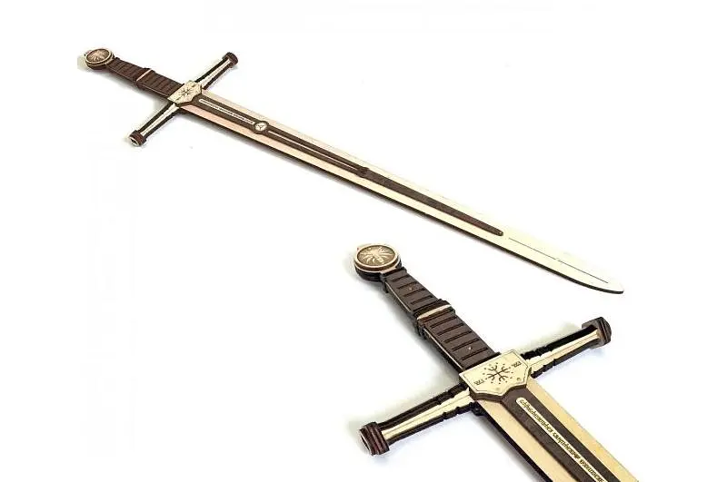 Іграшковий сувенірний меч дерев'яний Відьмак STEEL
