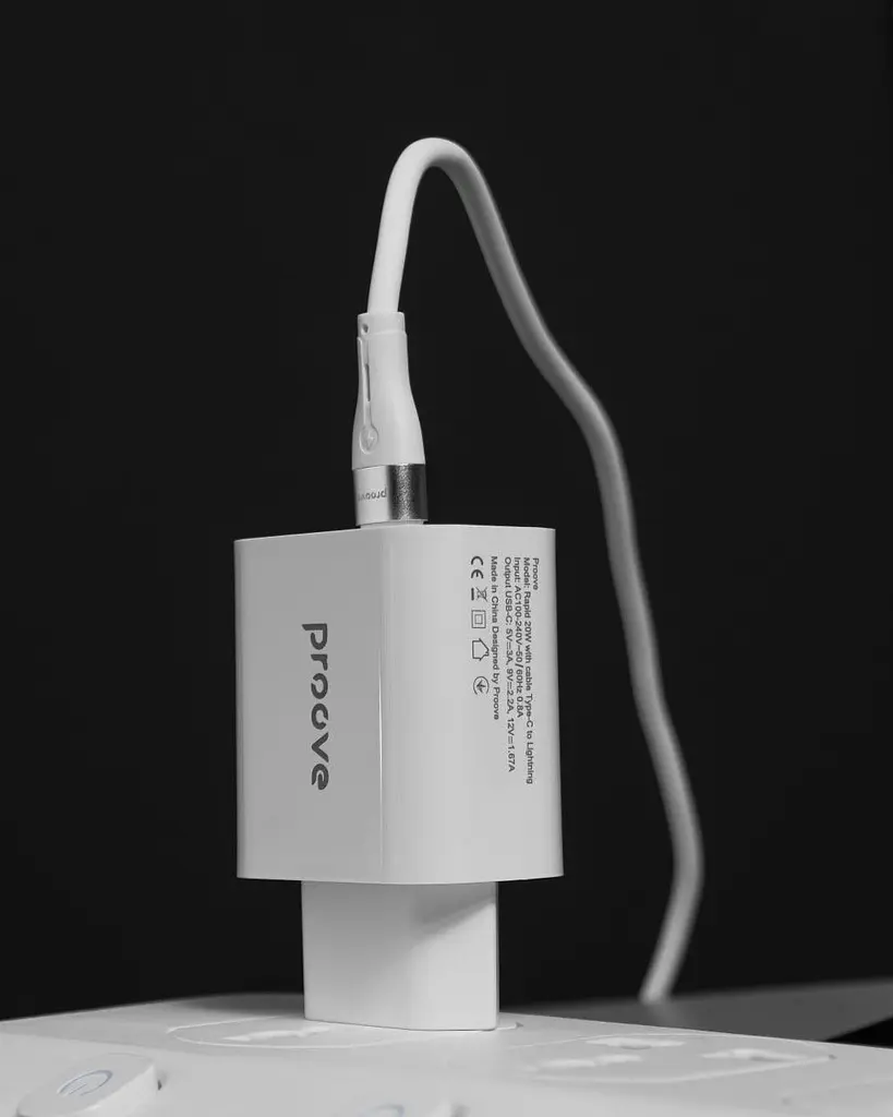 Зарядное устройство набор с кабелем Proove Rapid 30 W (Type-C to Type-C cable) - фото 2
