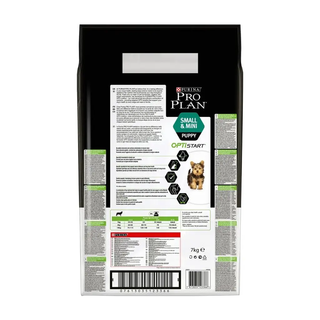 Сухий корм для собак Purina Pro Plan Small&Mini Puppy з куркою та рисом 7 кг (7613035123366) - фото 3