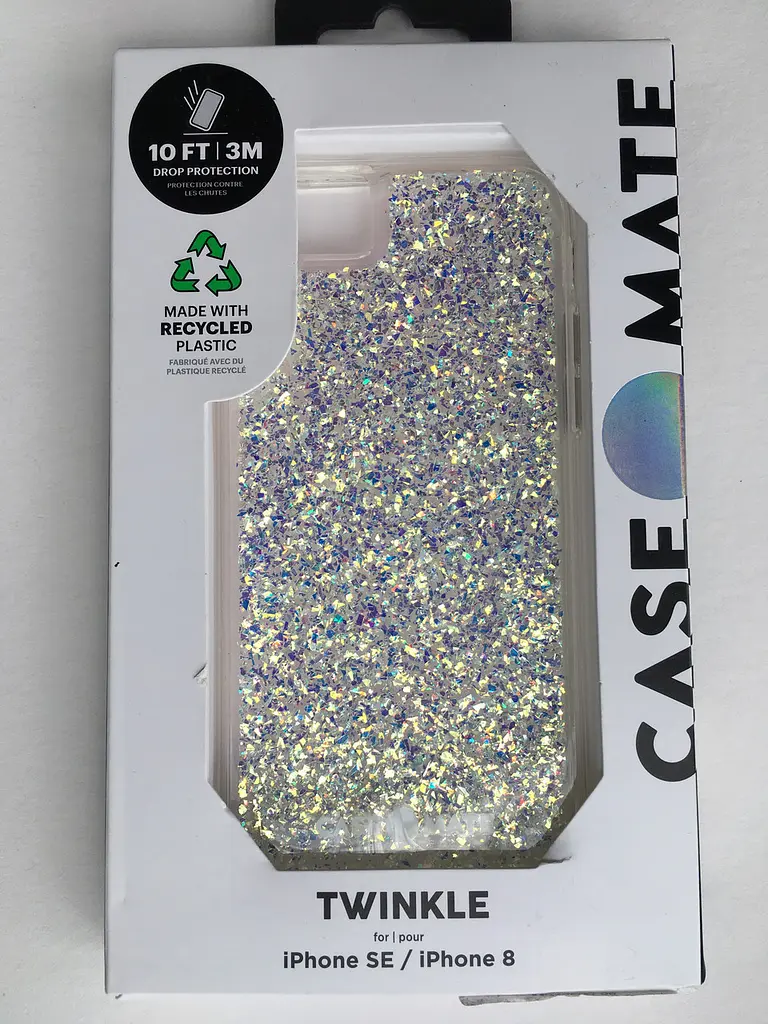 Протиударний чохол з блискітками Case-Mate Twinkle CM037228 для iPhone 6/6S/7/8/SE 2020 Stardust (Зоряний пил) - фото 8
