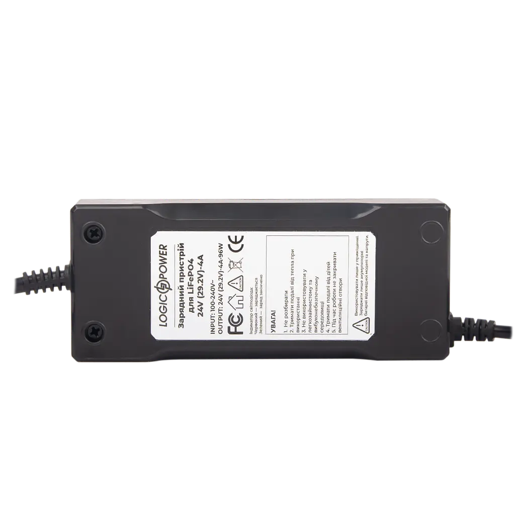 Зарядное устройство для аккумуляторов LiFePO4 24V (29.2V)-4A-96W - фото 2