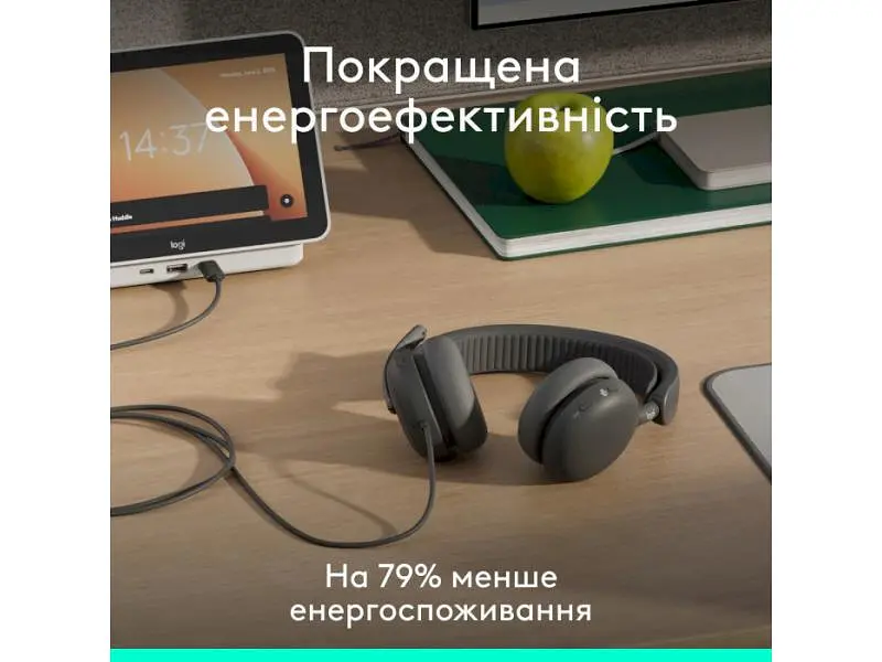 Навушники з мікрофоном Logitech Zone Wired 2 Graphite (981-001615) - фото 9