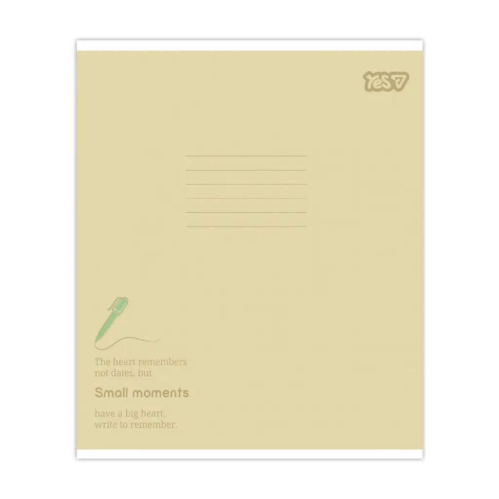 Зошит Yes Small moments А5 12 аркушів клітинка (768685), в асортименті - фото 3