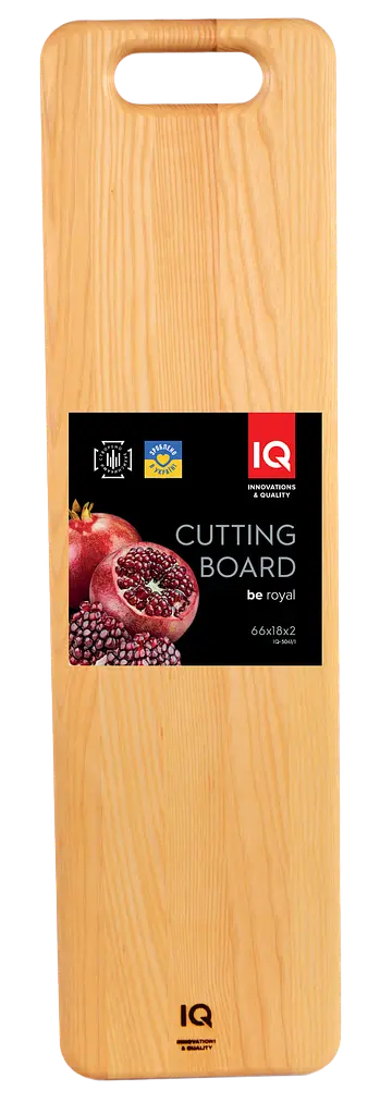 Дошка обробна Be Royal, 66х18х2 см IQ kuh0017386
