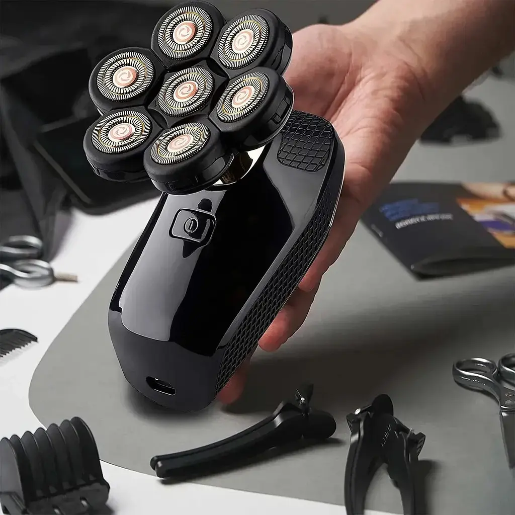Електрична бритва для чоловіків 5 в 1 Electric Shaver для обличчя - фото 3