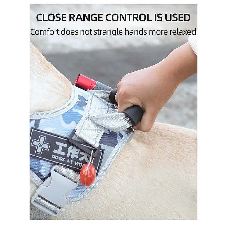 Нагрудна шлея для собак Reflective safety chest harness for pet dogs, S Жовтий - фото 4