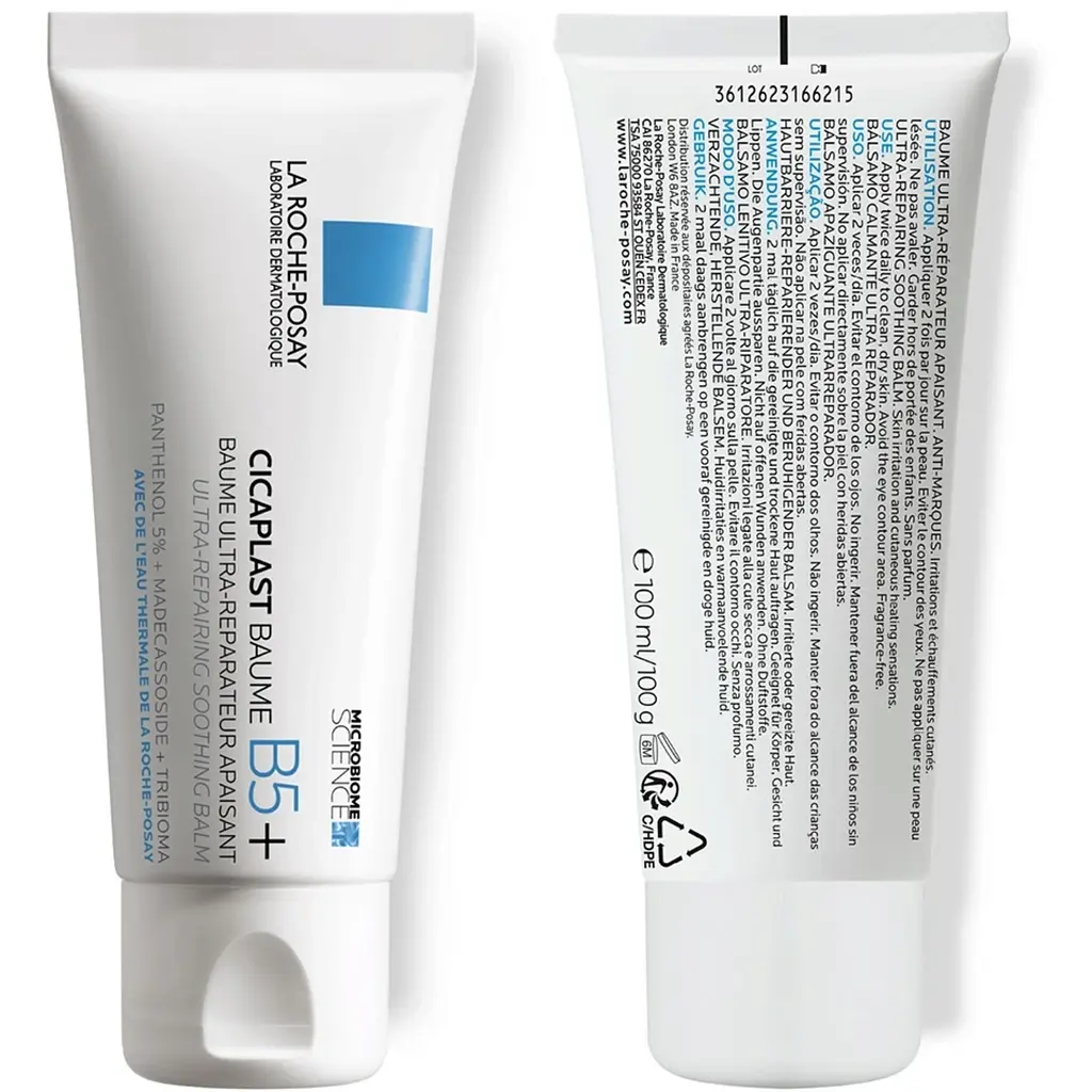 Бальзам для пошкодженої або подразненої шкіри обличчя та тіла La Roche-Posay Cicaplast Baume B5+ заспокійливий 40 мл - фото 3