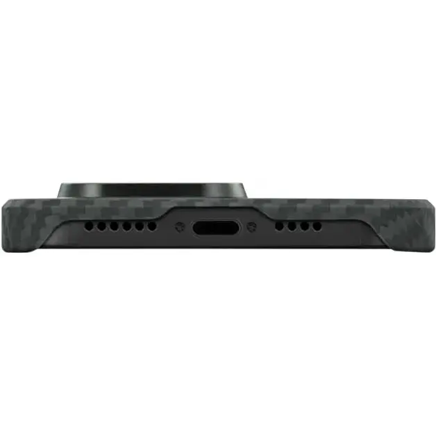 Чохол-накладка Pitaka MagEZ Case 3 Twill 1500D Black/Grey для iPhone 14 Pro (KI1401P) - фото 6
