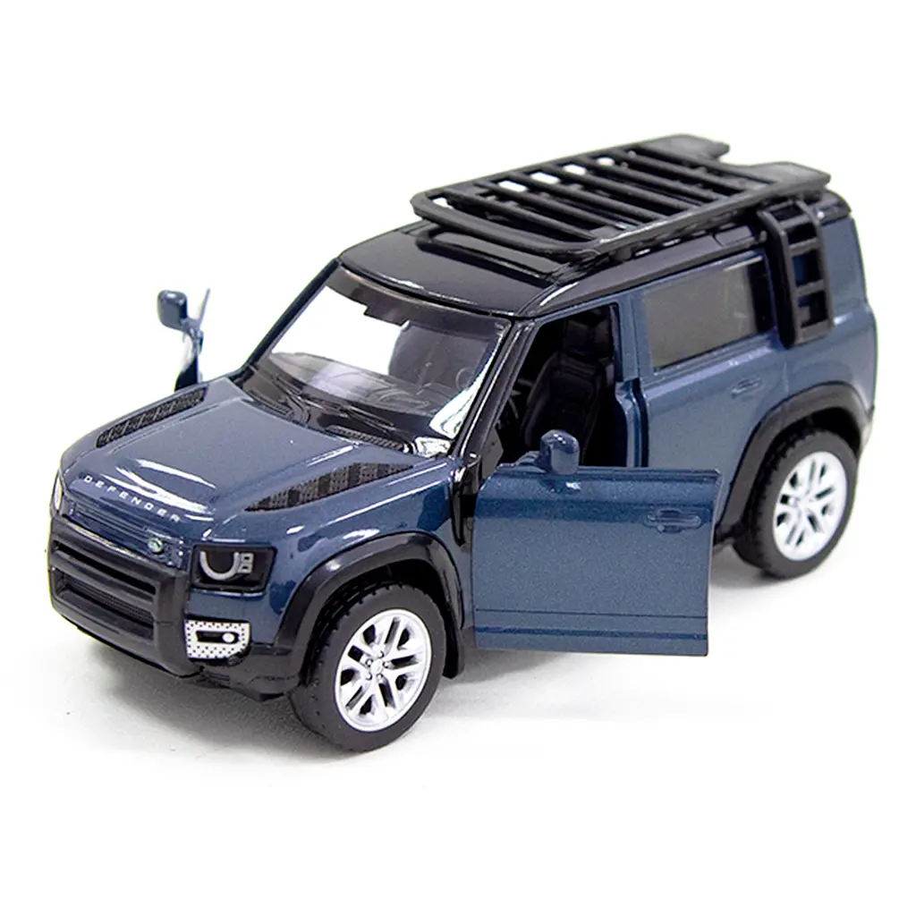 Автомодель TechnoDrive Land Rover Defender 110 синя (250290) - фото 8
