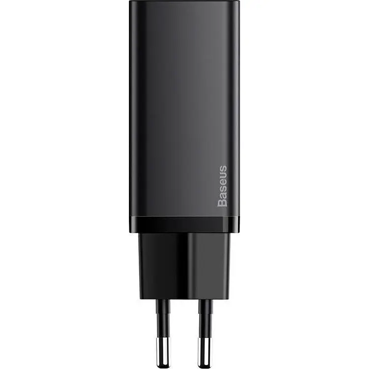Мережевий зарядний пристрій Baseus GaN2 Lite Quick Charger C+U 65W Black [CCGAN2L-B01] [106056] - фото 3