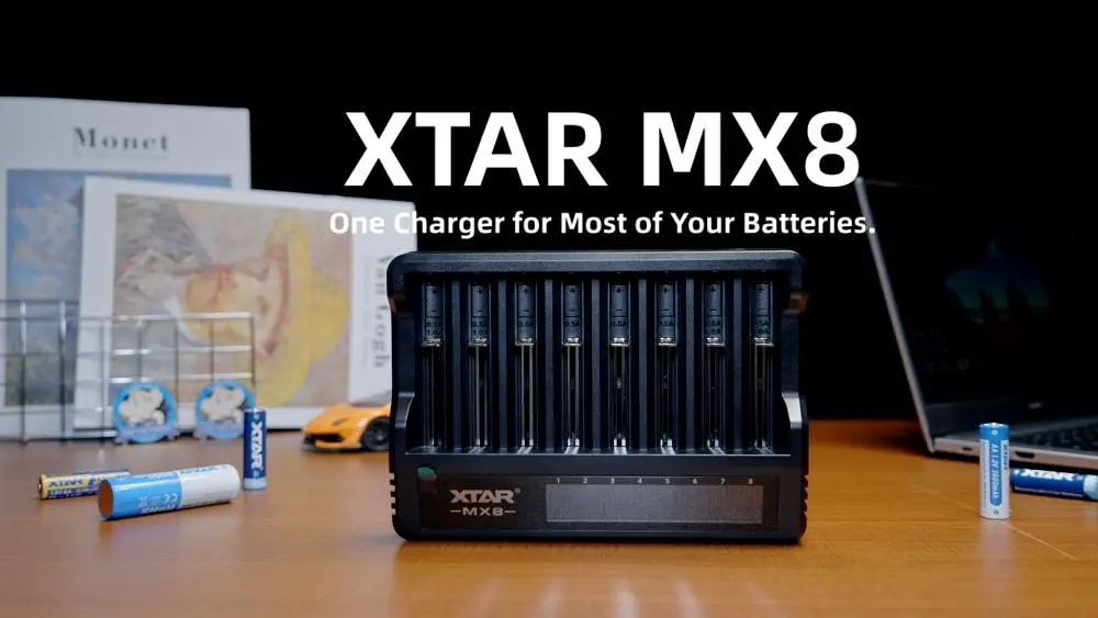 Зарядний пристрiй XTAR MX8 (5069) - фото 4