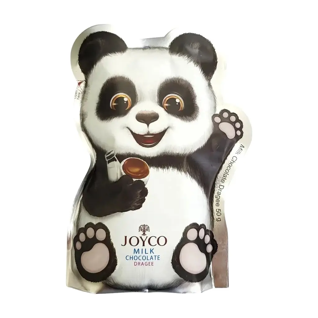 Цукерка JOYCO з молочного шоколаду Панда 50 г (4850001399377)